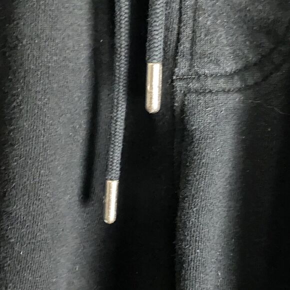 TRUE RELIGION Mens Black Welt Pocket Jogger Sweatpants Size L Drawstring Logo - Picture 5 of 11